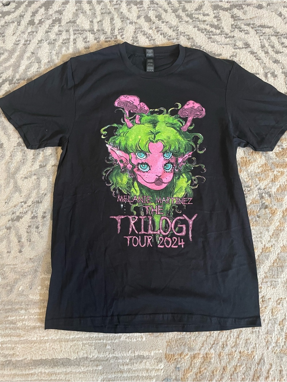 Melanie Martinez The Trilogy Tour 2024 'Black' T-Shirt Womens Medium New